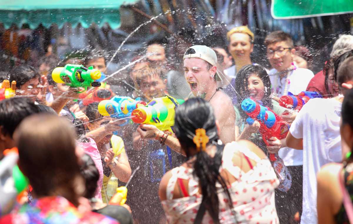 songkran thailand Bangkok