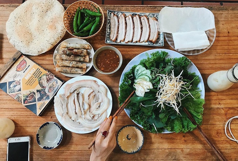  Banh Trang Cuon Thit Heo (Rice Paper Rolls With Pork)