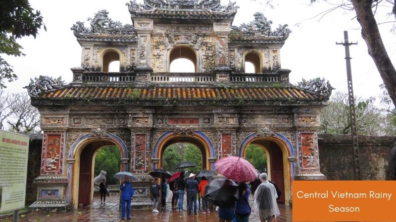 Bring umbrellas or rain coach to avoid rain