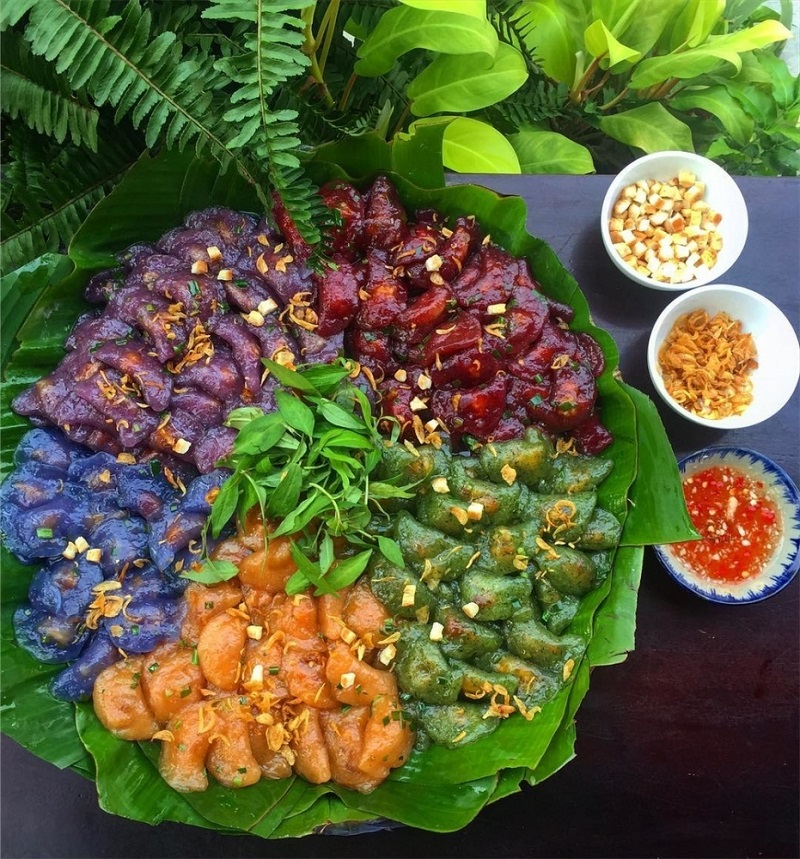 Rice dumpling cake colorful