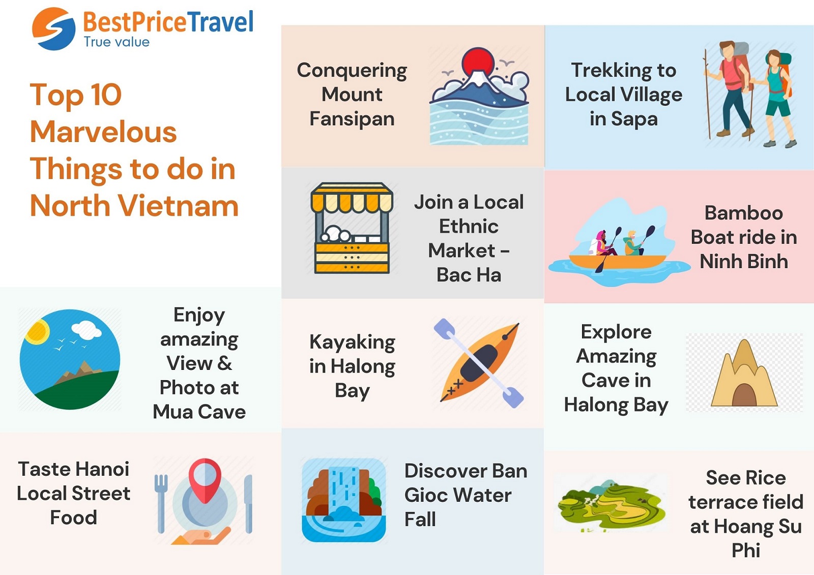 Top 10 Marvelous Things to do in North Vietnam