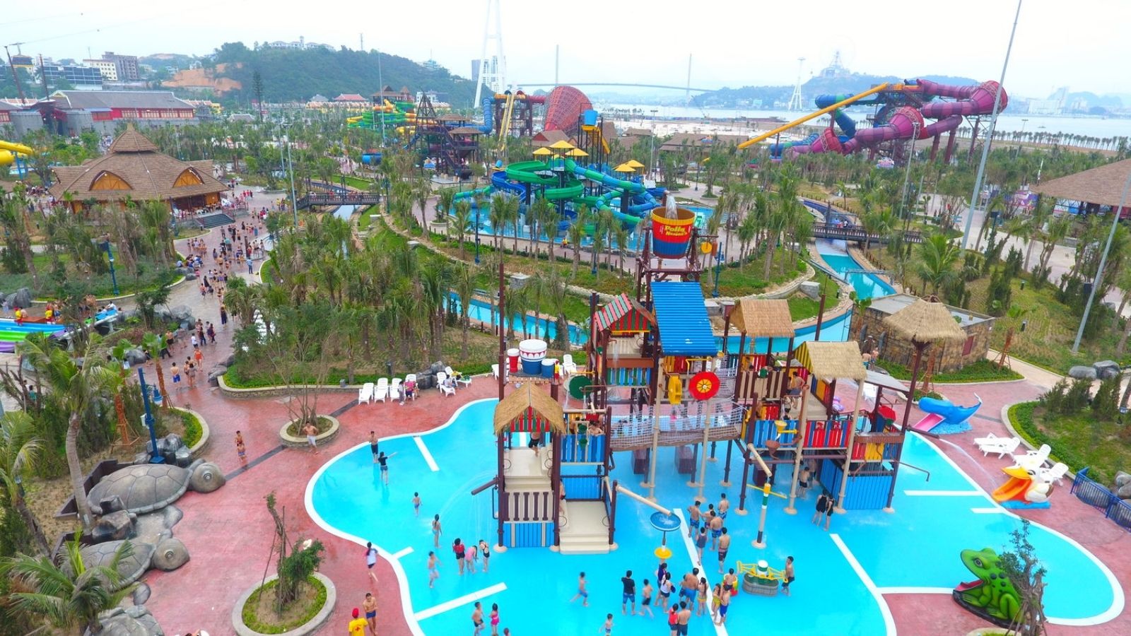 Halong Bay water park