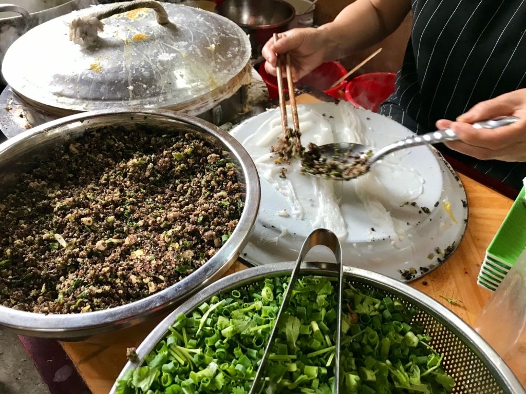 Steamed Rice Rolls