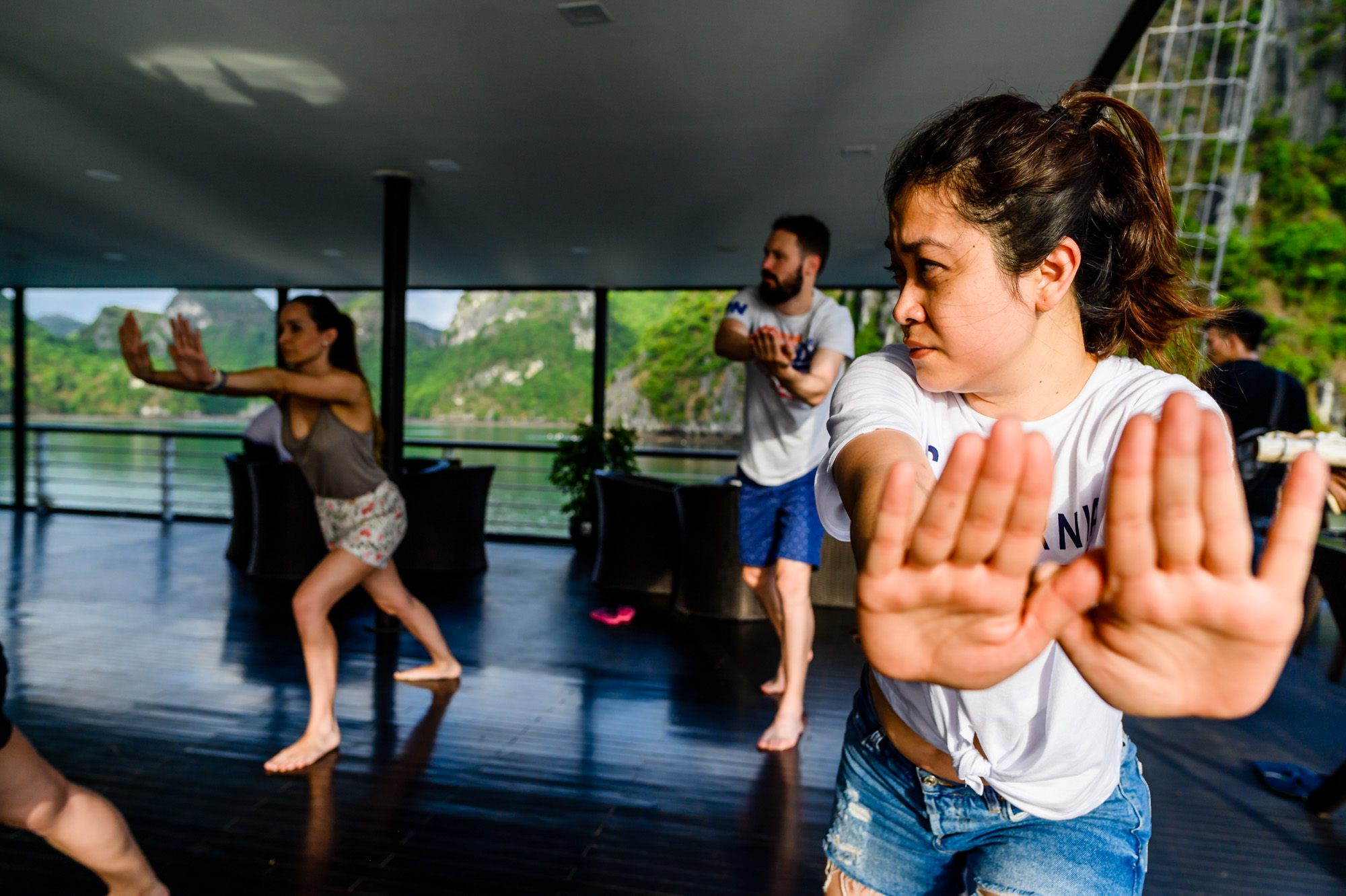 Taichi Lession in Halong