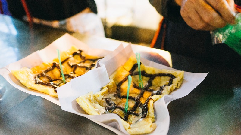 Street Food in Chiang Mai Roti