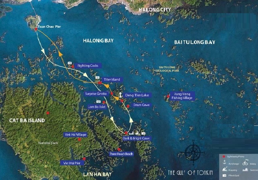 Halong Bay tourist attractions