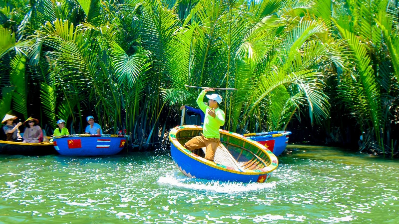 Bamboo Boat Ride in Cam Thanh Village