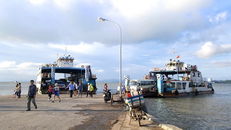 Got pier - The terminal of Halong Bay cruises from Hai Phong