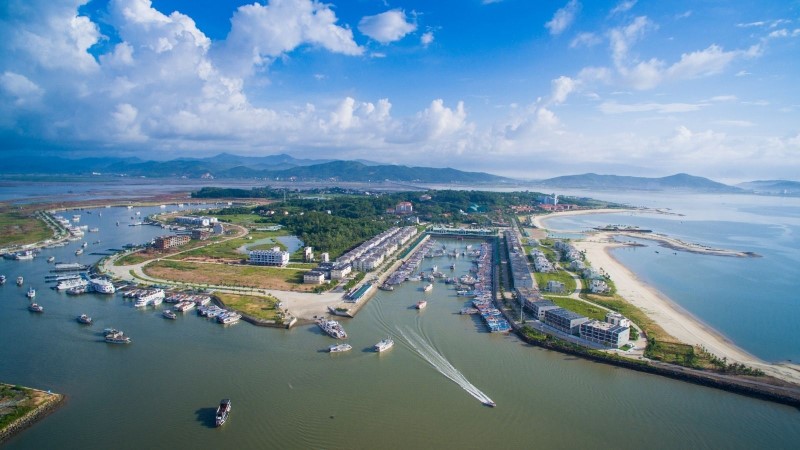 Tuan Chau harbor - The largest Halong Bay cruise port