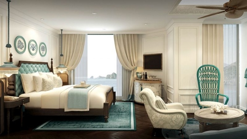 Halong Bay stay on island at H&ocirc;tel Perle D&rsquo;Orient Cat Ba