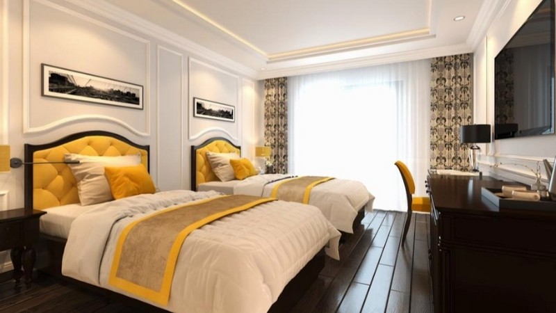 Halong Bay stay on island at Minh Chau Pearl Hotel & Spa