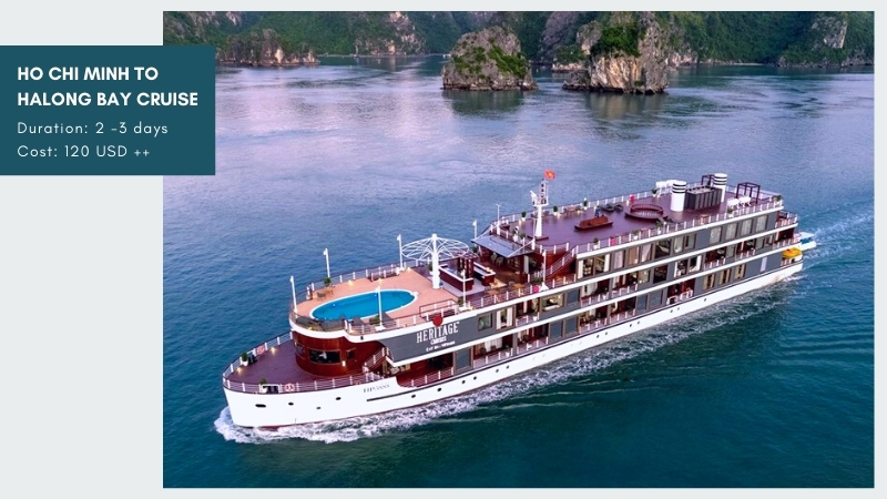 Ho Chi Minh City To Halong Bay Cruise