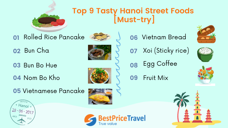 9 Best Hanoi Street Foods