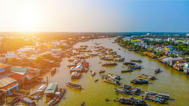 Cai Rang Floating Market