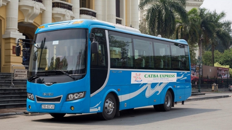 Hanoi to Cat Ba Express Bus
