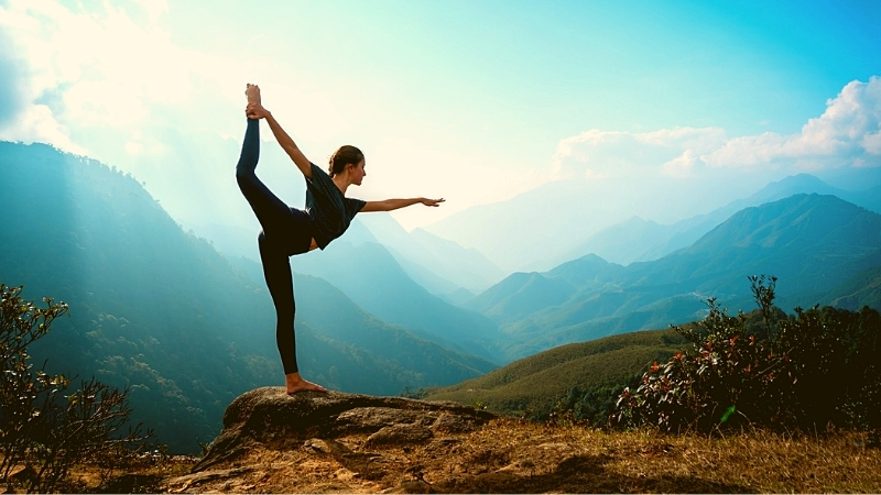 Get a yoga treatment in Sapa