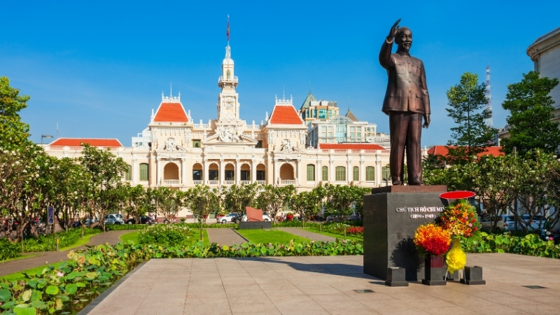 Dry season in south vietnam