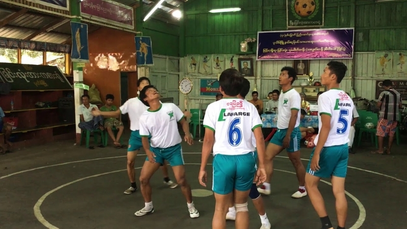 Waso Chinlone Festival team