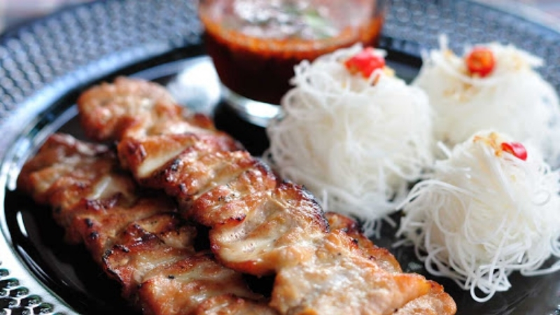 Moo Ping and KHao Niao Phuket