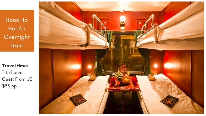 Hanoi to Hoi An Train