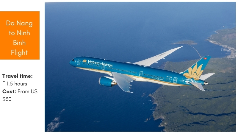Da Nang to Ninh BInh flight