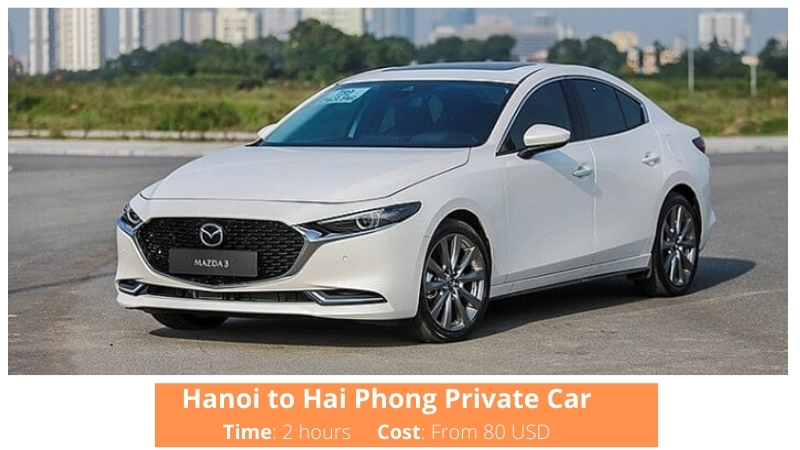 Hanoi to Hai Phong private car