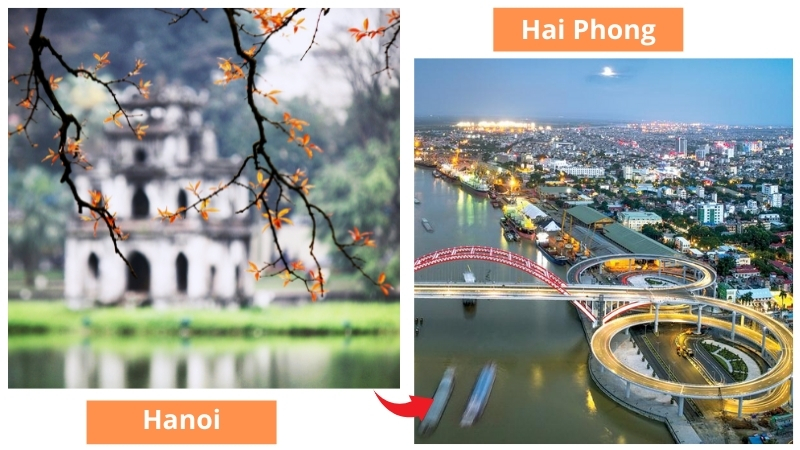 Hanoi to Hai phong