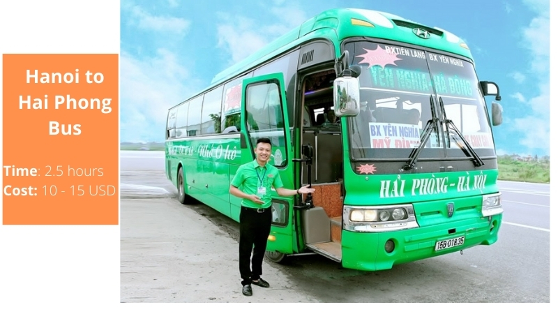 Hanoi to Hai Phong Bus