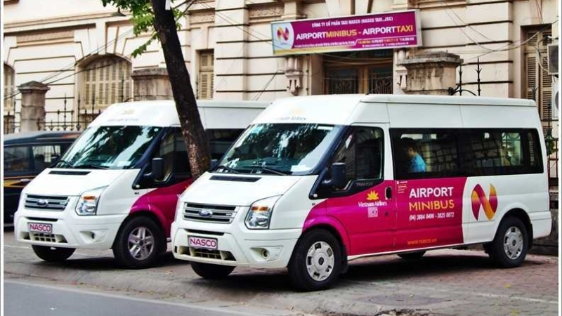 Hanoi airport shuttle bus