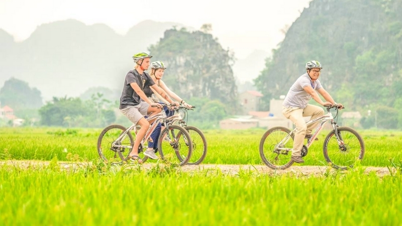 Ninh Binh is cycling paradise