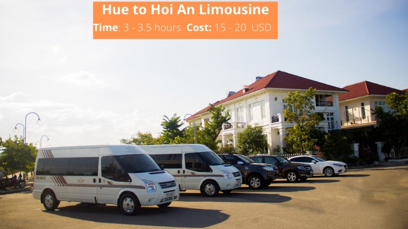 Hue to Hoi An by limousine bus