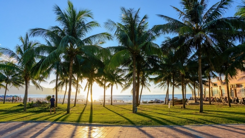 Sunrise in East Sea Park