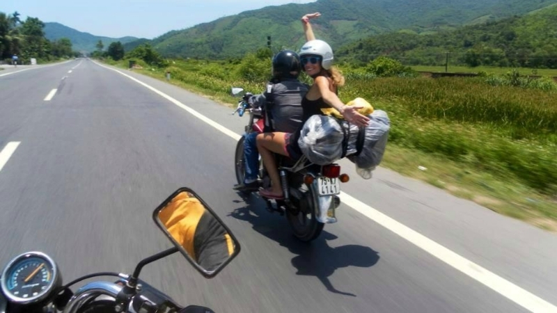 Go on a road trip by motorbike