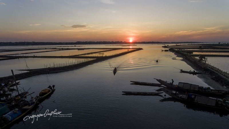 Fishing At Van Quat Dong