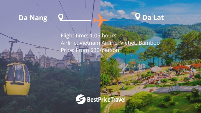 Da nang to Da Lat flight