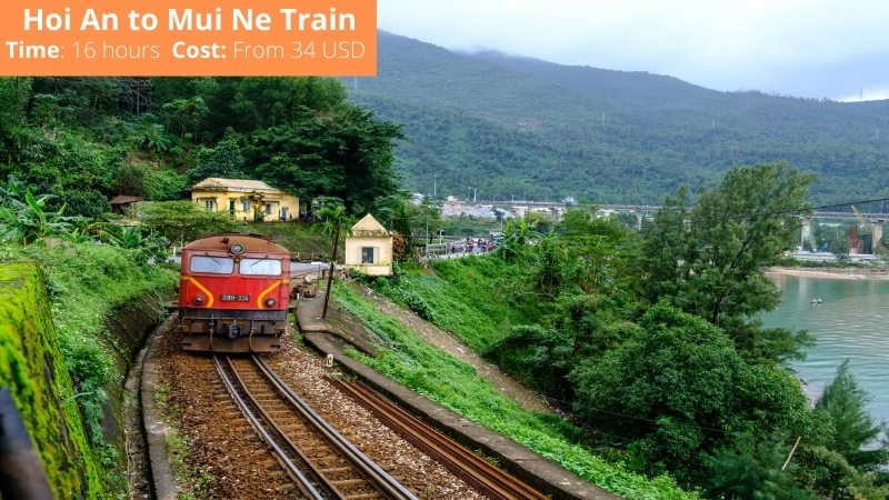 Hoi An to Mui ne train