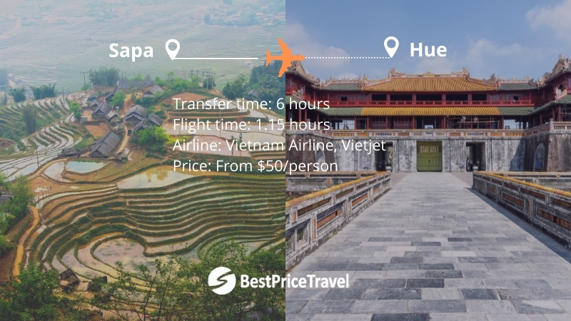 Sapa to Hue flight