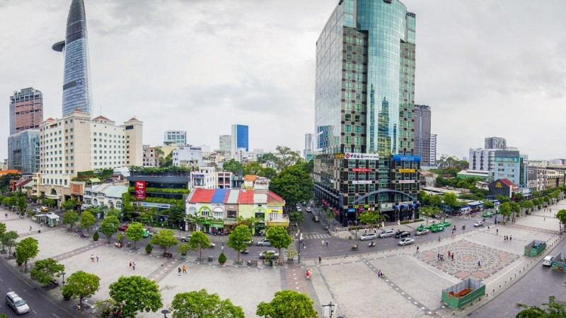 Nguyen Hue street saigon