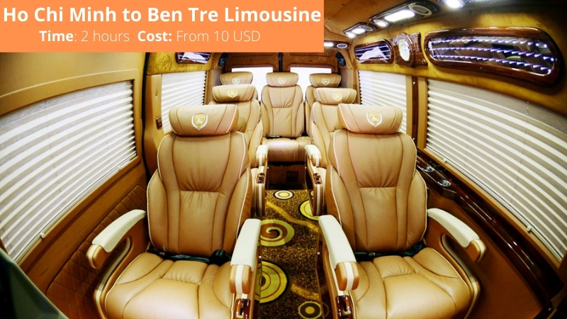 Ho Chi Minh to Ben tre luxury bus