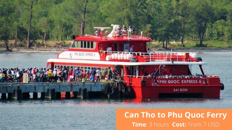 Ferry from Mekong Delta to Phu Quoc