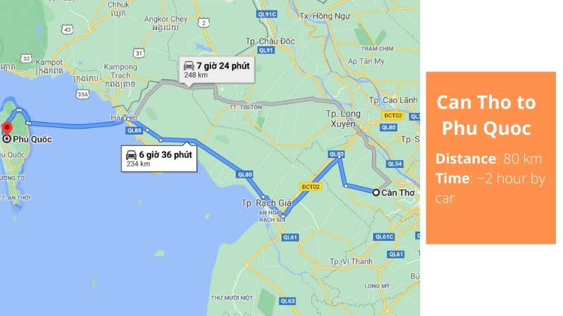 Can Tho, Mekong Delta to Phu Quoc