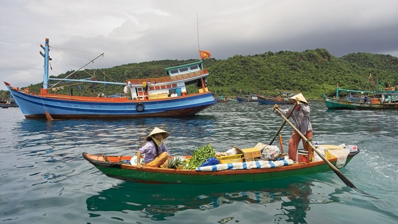 Hon Thom fishing village