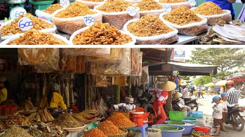Phu Quoc fresh/dry seafood