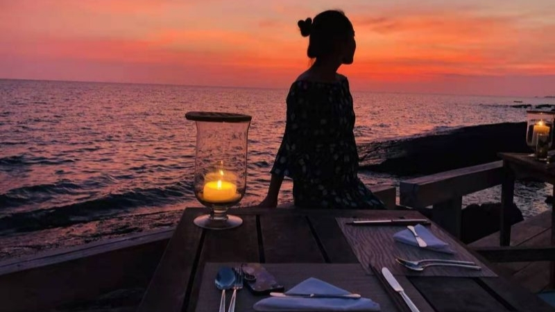 Amazing Sunset at Mango Bay