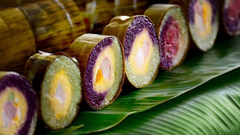 Banh Tet Mat Cat – Sticky rice cake