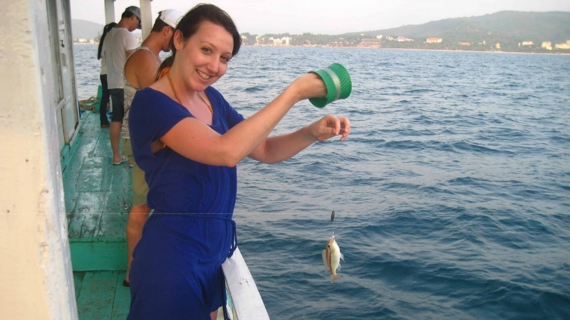 Fishing in South Phu Quoc