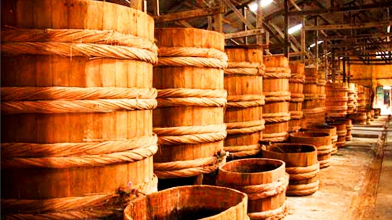 Phu Quoc fish sauce making process