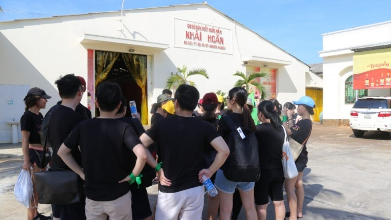 Khai Hoan Fish sauce factory