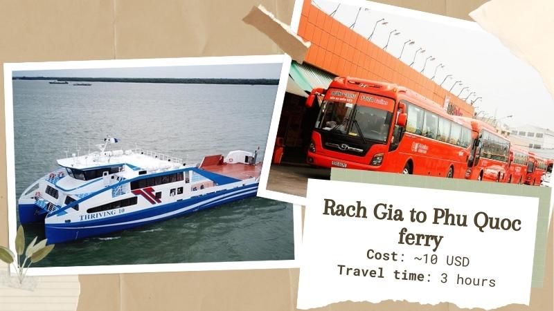 Rach Gia to Phu Quoc ferrry