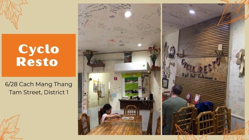 Cyclo Resto Restaurant Ho Chi Minh